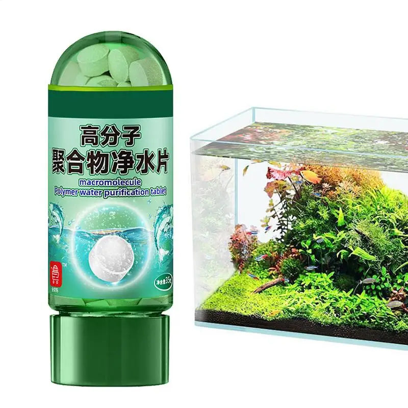 Water Purification Tablets Fast Aquarium Water Filter Improve water quality Fish Tank Accessories