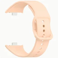 Silicone Sports Comfortable Smartwatch Strap - Soft and Durable Bracelet - Miband 9pro 8pro (8.pink)