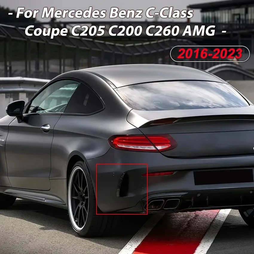 

Сплиттер для заднего бампера Mercedes Benz C-Class Coupe C205 C200 C260 AMG 2016-2023