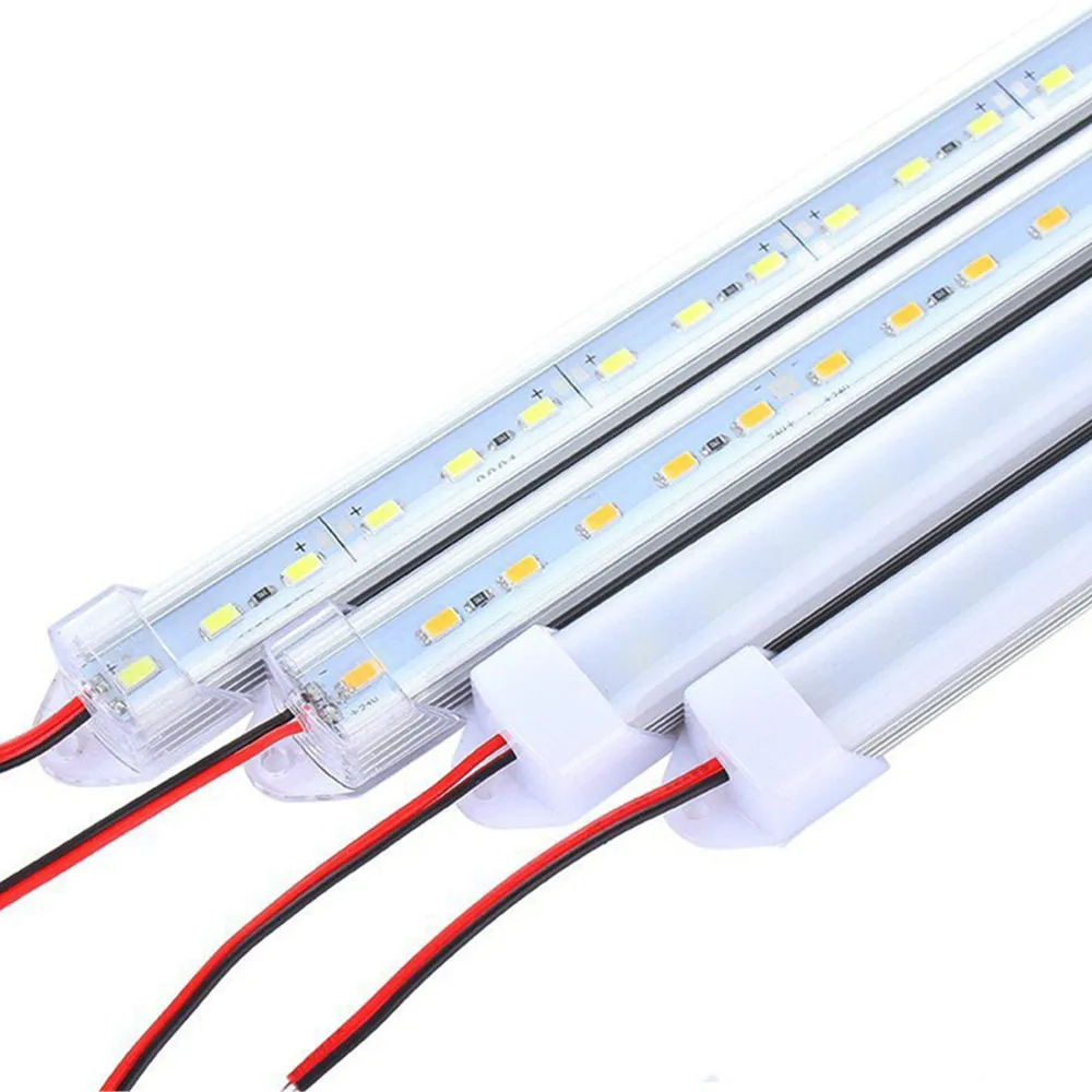 

5pcs*10cm Wholesale DC 12V SMD 5730 5630 LED Hard Rigid Strip Bar Light Aluminium Shell +Pc Cover LED Bar Light 5730