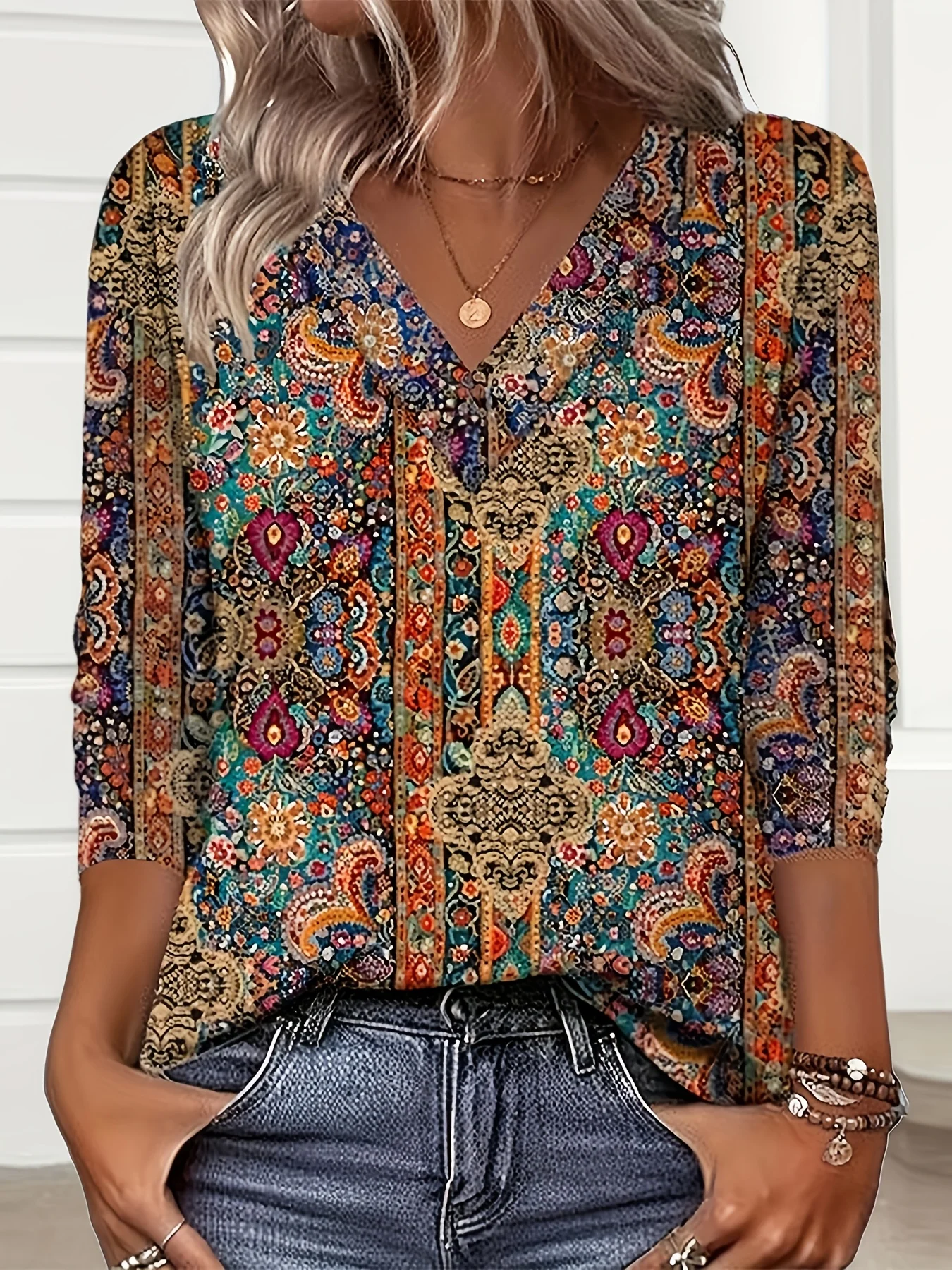 T-Shirt Femme Élégant Décontracté