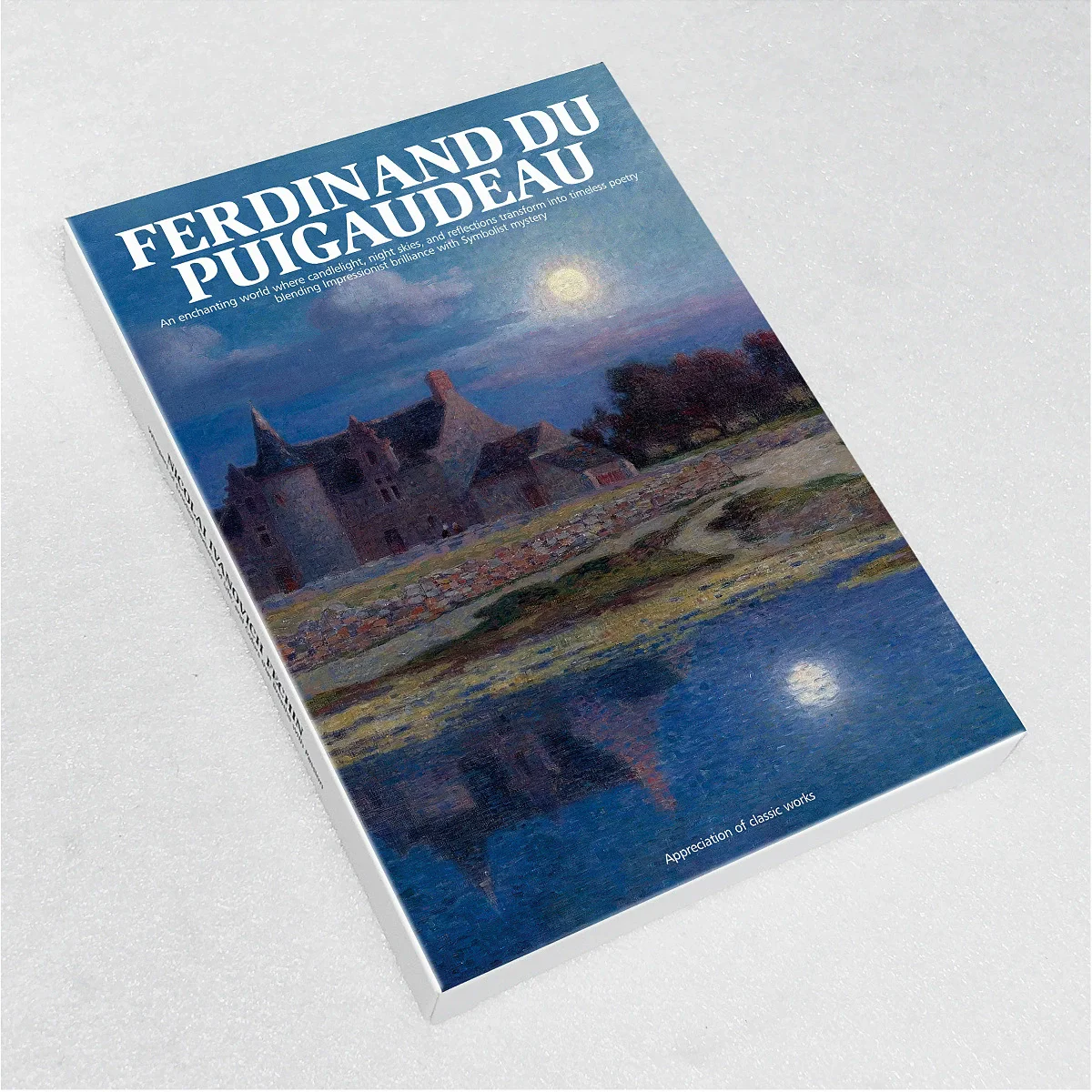 30PCS 페르디난드 듀 푸이가 유화 엽서 세트 - 프랑스 인상파 예술 작품 인사말 카드 문구 선물