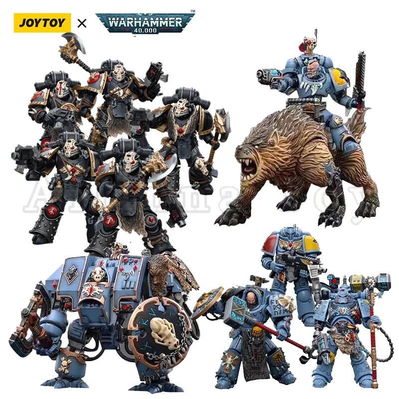 Joy Toy Warhammer 40K Space Wolves geentor Fell-Hand Action Figure 1/18 12cm giocattoli per bambini da collezione Warhammer regalo di compleanno  26