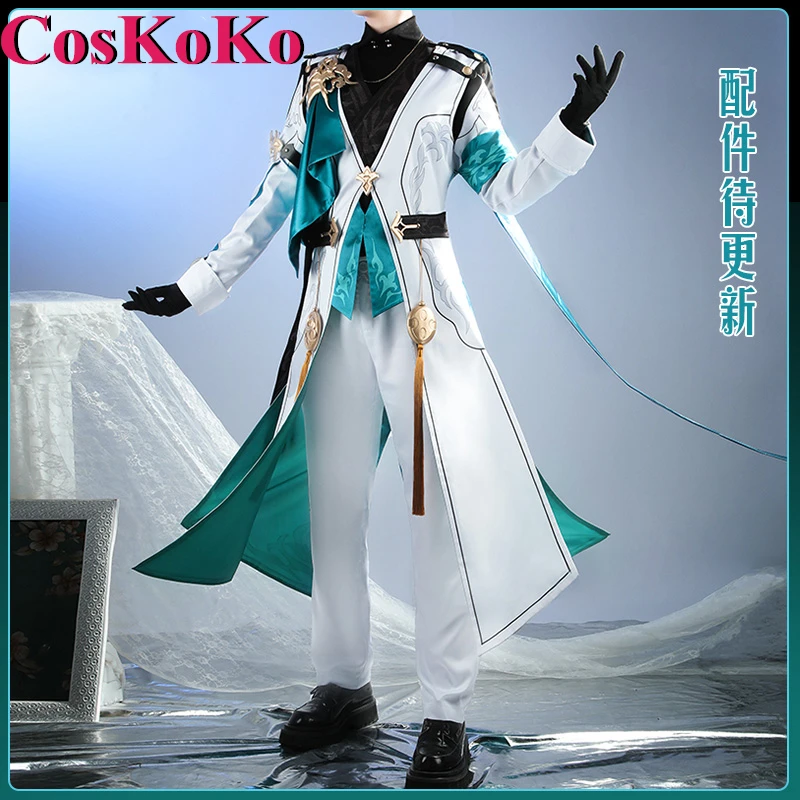 

【Customized】CosKoKo Luocha Cosplay Anime Game Honkai: Star Rail Costume Fashion Combat Uniform Carnival Party Role Play Clothing