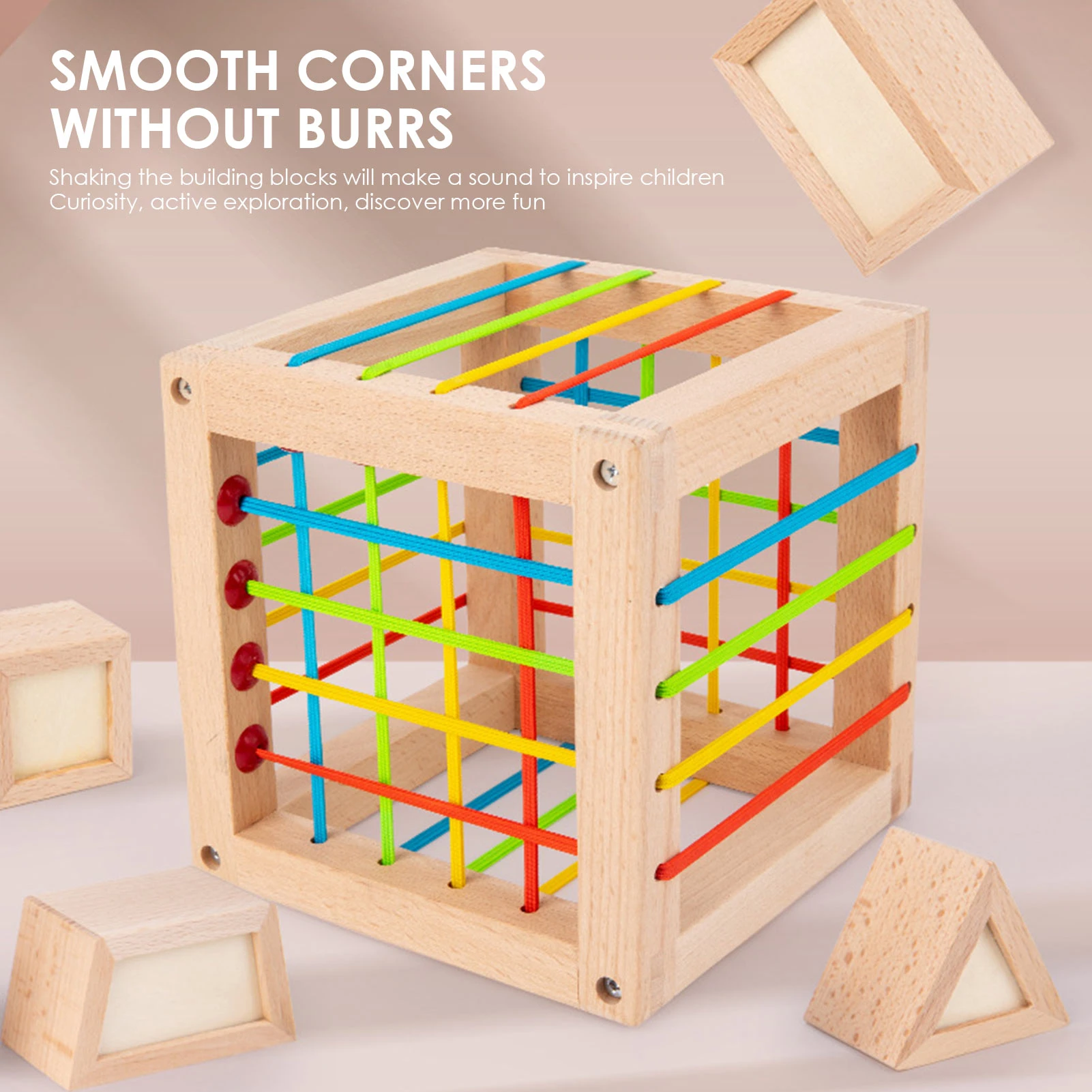 Juguete de clasificación de forma de bebé, habilidad motora, juguete táctil de meses a años, de madera Inny, educativos Montessori|Rompecabezas| - AliExpress