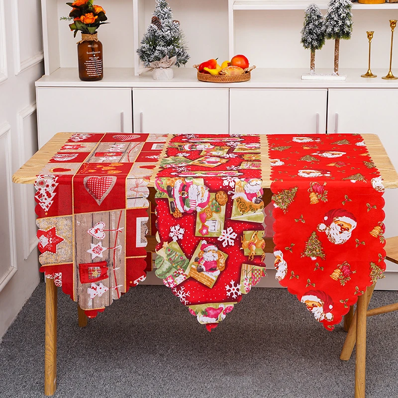 Decoration Supply | Table Runner | Tablecloth Party Holiday Diy Decorations - Christmas - Aliexpress