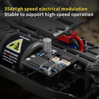 H5 Alloy Remote Control Car High Speed RC Professional Car Toy Adult 4DRC Off-road Racing Climbing Child Boy Birthday Gift 3