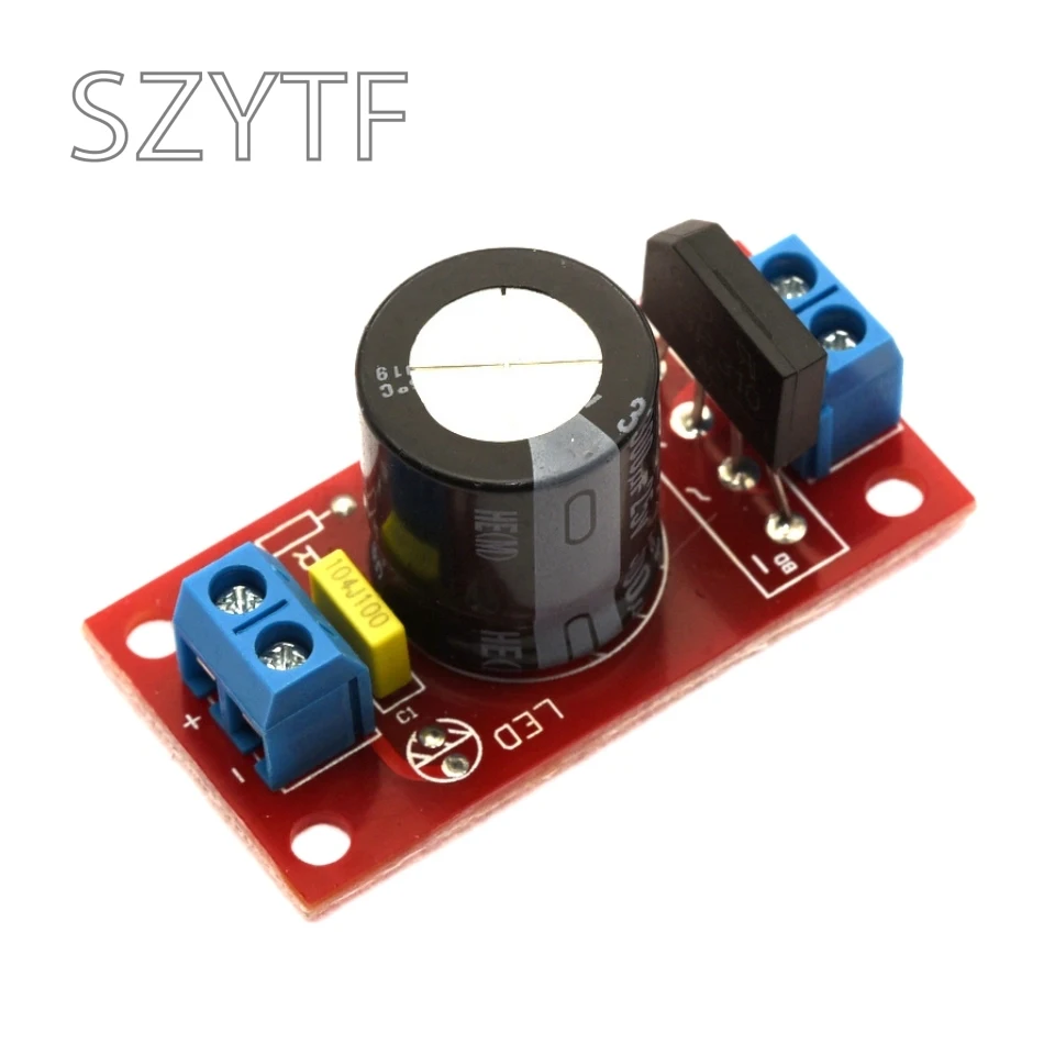 Rectifier Filter Power Supply Board with LED Indicator