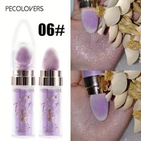 Multi-Tone Fairy Glow: Iridescent Highlighter Wand for Face & Body – Blue, Purple, White Bronzing Shimmer 1