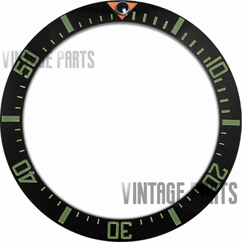 Inserto Per Lunetta In Ceramica Con Pendenza Secondaria Da 38Mm Adatto Per Seiko 007 Rolex Sub Watch