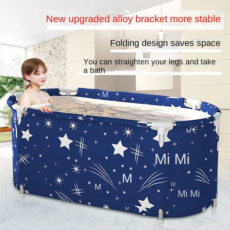 

Portable Folding Bathtub Large Plastic Bathtub Bath Bucket Insulation Bathing Bath Tub for Adult Children Swimming Pool