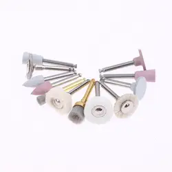 Enhanced Silicone Brush & Grinding Head Polishing Set - High - Gloss Finish with Ease (One size)