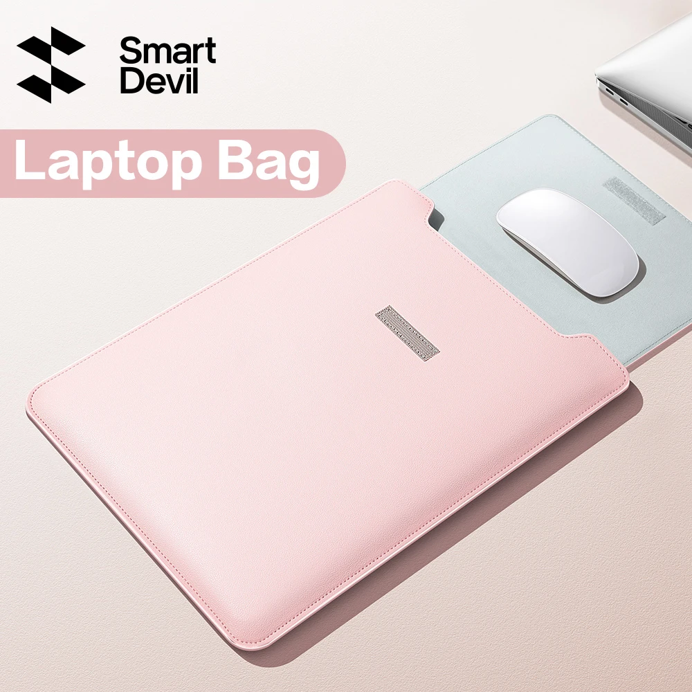 SmartDeviL Envelope Laptop Bag For Macbookair Huawei Mate 13 14 Inch Ultrathin Notebook Bag For iPad Lenovo Xiaoxin Pro 15.4 In