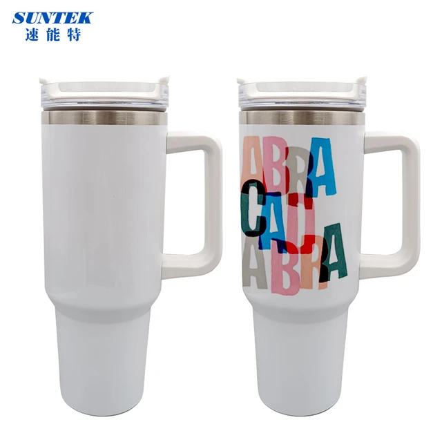 40oz Blank Sublimation Double Walled Stainless Steel Wireless