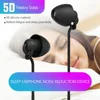 Silicone In-ear 3.5mm/Type-C Jack Wired Earphones Handsfree Sleep Headphones With Cable Earbuds In-line Control Headset With Mic 2