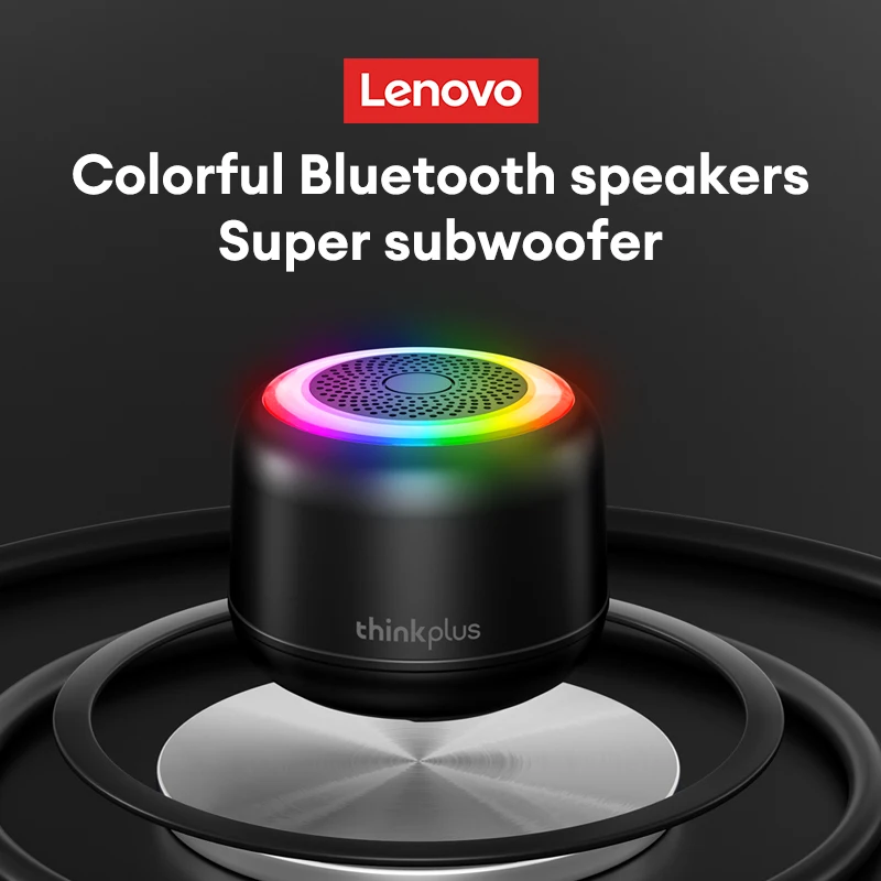New Lenovo K14 Pro Bluetooth 5.4 Speakers Surround Sound Subwoofer Speakers Ultra Sound Quality Outdoor Portable Speakers 3