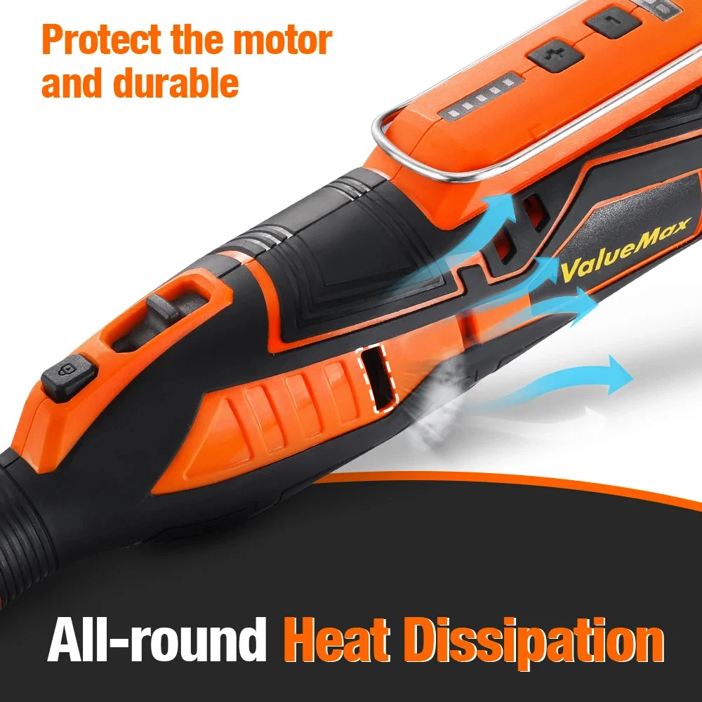 ValueMax 12V Cordless Engraver Electric Drill Engraving Rotary Tool Machine with 101PC Accessories 2