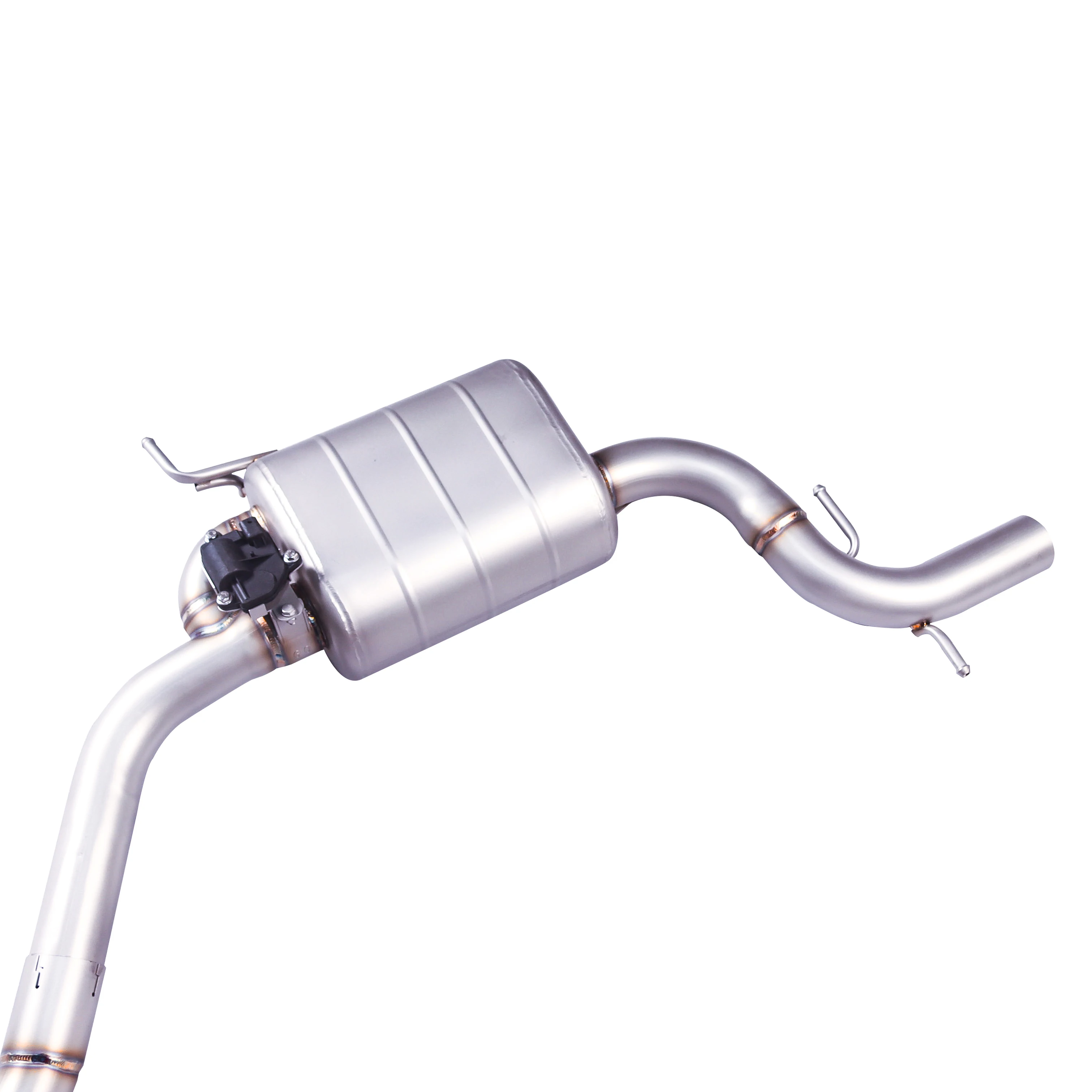Catback exhaust muffler 304 stainless steel remote control electric valve exhaust system Suitable for Volkswagen Scirocco