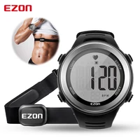 EZON T007  Heart Rate Monitor and Chest Strap, Exercise Heart Rate Monitor, Sports Watch with HRM, Waterproof, Stopwatch. 1