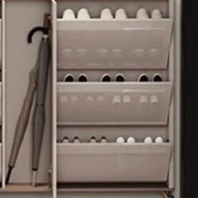 Scarpiera Salvaspazio di Lusso con Divisori Nascosti, Mobile Contenitore per Scarpe, Organizzatore di Scarpe Piccolo, Arredamento per la Casa - immagine 6
