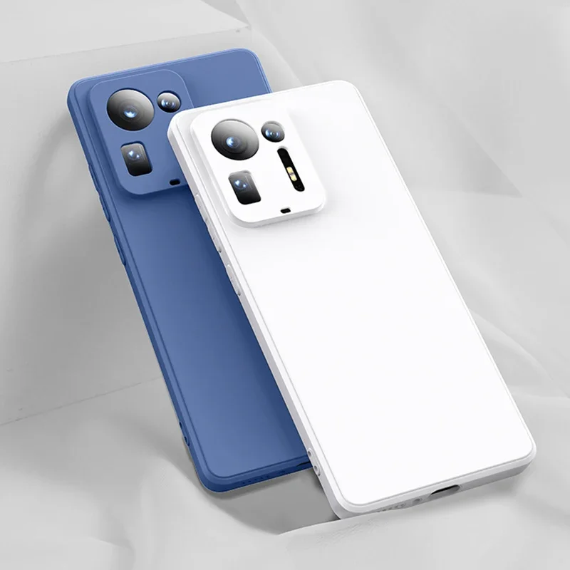 Ultra-Soft Liquid Silicone Phone Case with Camera Protection - Cute Design