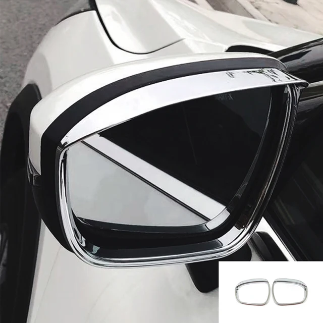 ABS Carbon/chrome For Nissan Qashqai J12 2021 2022 2023 Car Side Door Rear View Mirror Cover