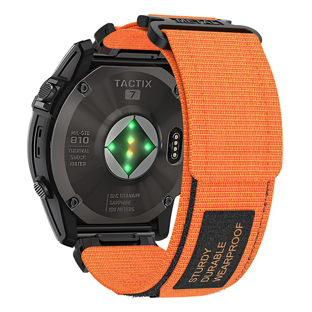 Nylon Braided Easy-Fit Watch Band - 26mm & 22mm Strap