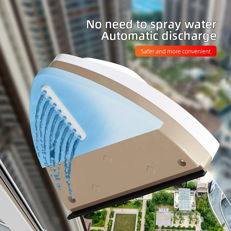 

Double Magnetic Window Window Sided Household Cleaning Glass Glass Drainage Tool Cleaner Wiper Cleaner Automatic