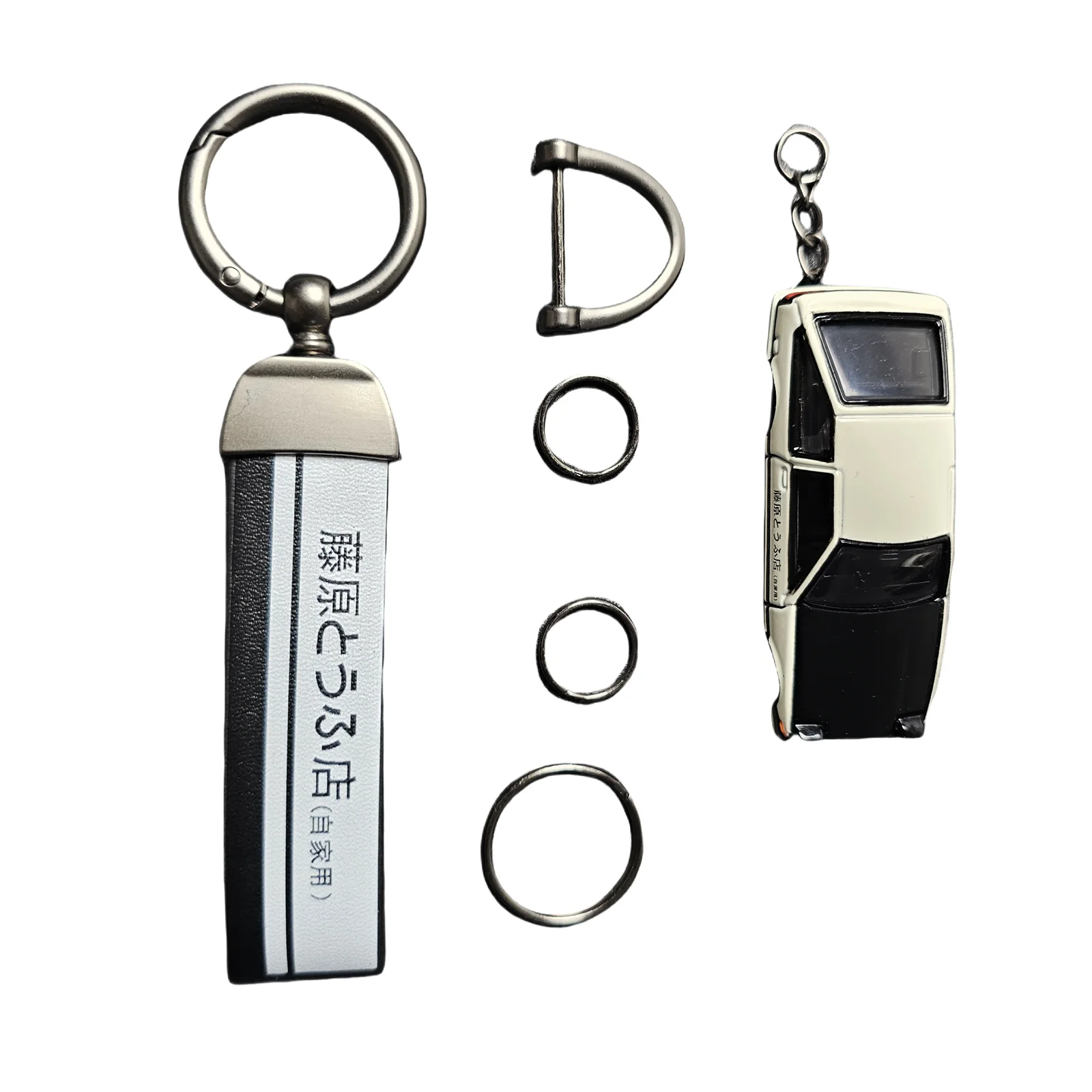 置物 awake DIY Keychain Initial D Fujiwara Tofu Shop AE86 Alloy Car