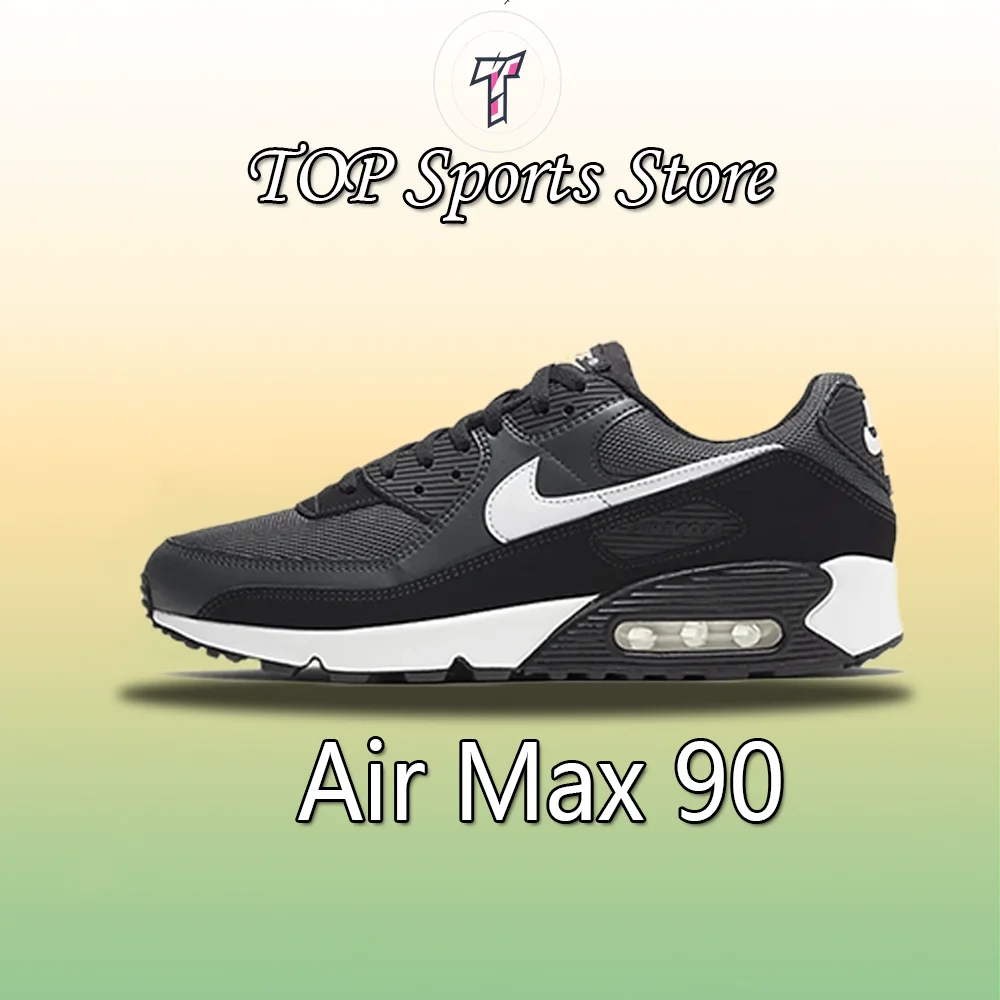 Sports Shoes Nike Air Max 90 Low Top Casual Running Men's And Women's