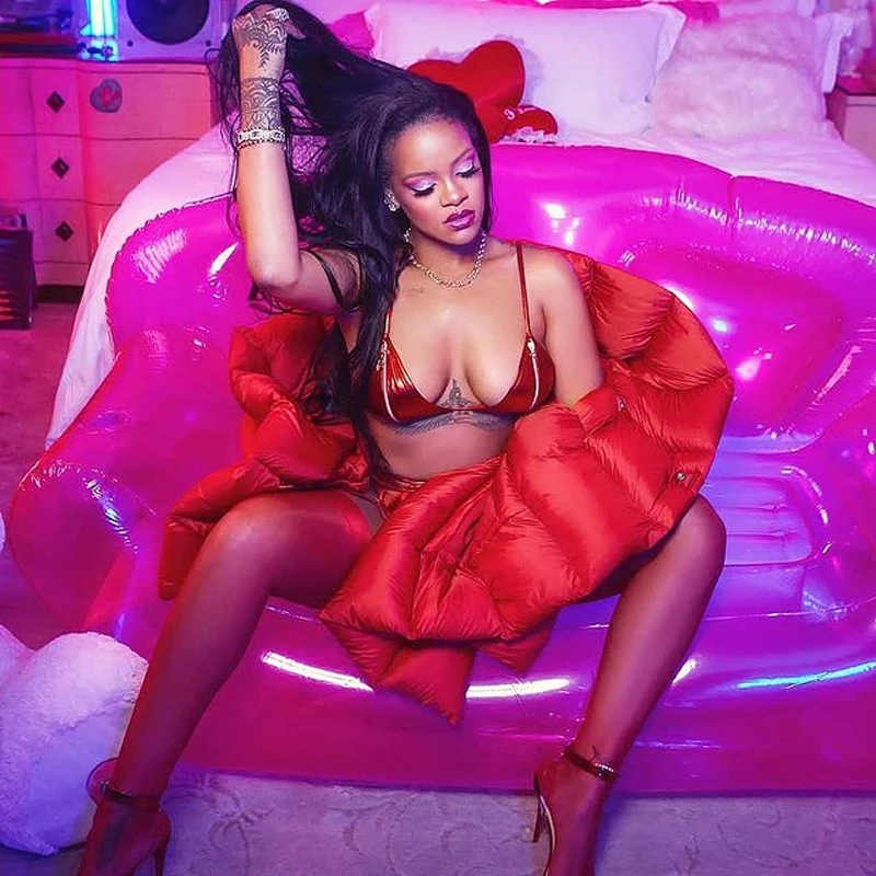 Inflatable Clear Pink Double Person Sofa Multifunctional Folding