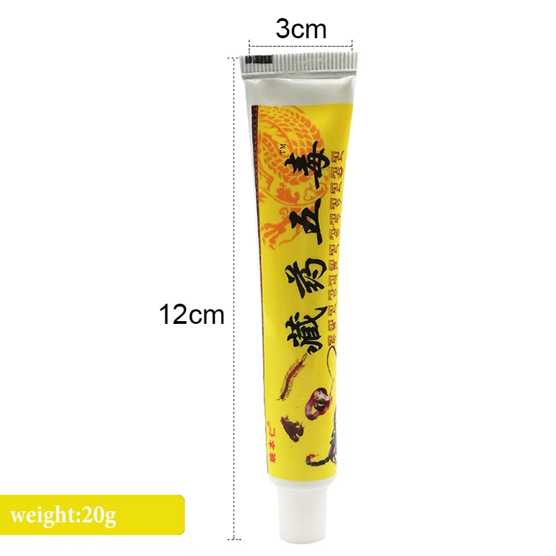 5Pcs Scorpion Venom Chinese Pain Relieve Cream Rheumatoid Arthritis Joint Back Herbal Analgesic Balm