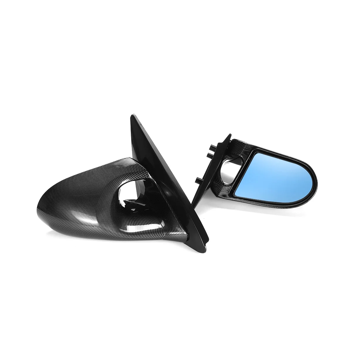 

Manual Adjustable Spoon Style 2X Car Side Door Mirror Rearview Mirror Assembly for Honda Civic EG 2Dr 1992-1995 A