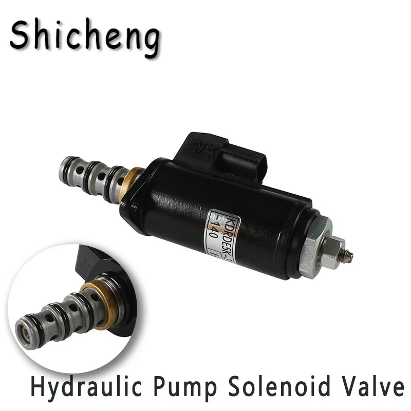 

For Sany 215 SY215 Excavator Construction Machinery Repair Replacement Parts KDRDE5K-31/30C50-140 Hydraulic Pump Solenoid Valve