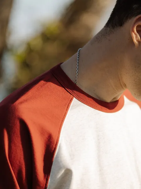 Heavyweight t-shirts in contrast color