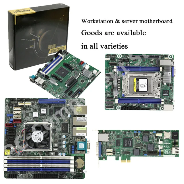 Server Motherboard For ASRock Rack DDR4 Support C3558