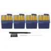 4 packs 34pcs Wax Guard Filters Cleaning Tool Hearing Aid Wax Guard Filters for Starkey Clear Hearing amplifier Brush Set 3