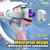 2024 New Electric Water Gun Toys For Children Small Cartoon Space Electric Blue Pink Water Gun Automatic Spraying Water Kid Toys 5
