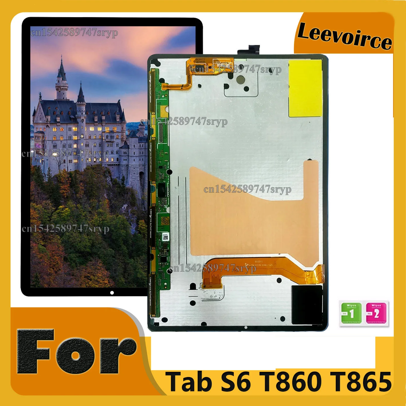 Tested-For-Tab-S6-T860-T865-T865N-T867-T866N-2019-SM-T860-SM-T865-Touch ...