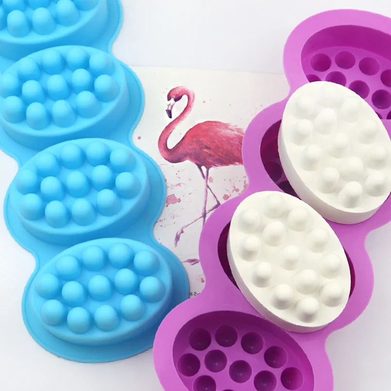 Rectangle Silicone Soap Molds Soap Making Supplies Sea Wave DIY Moulds