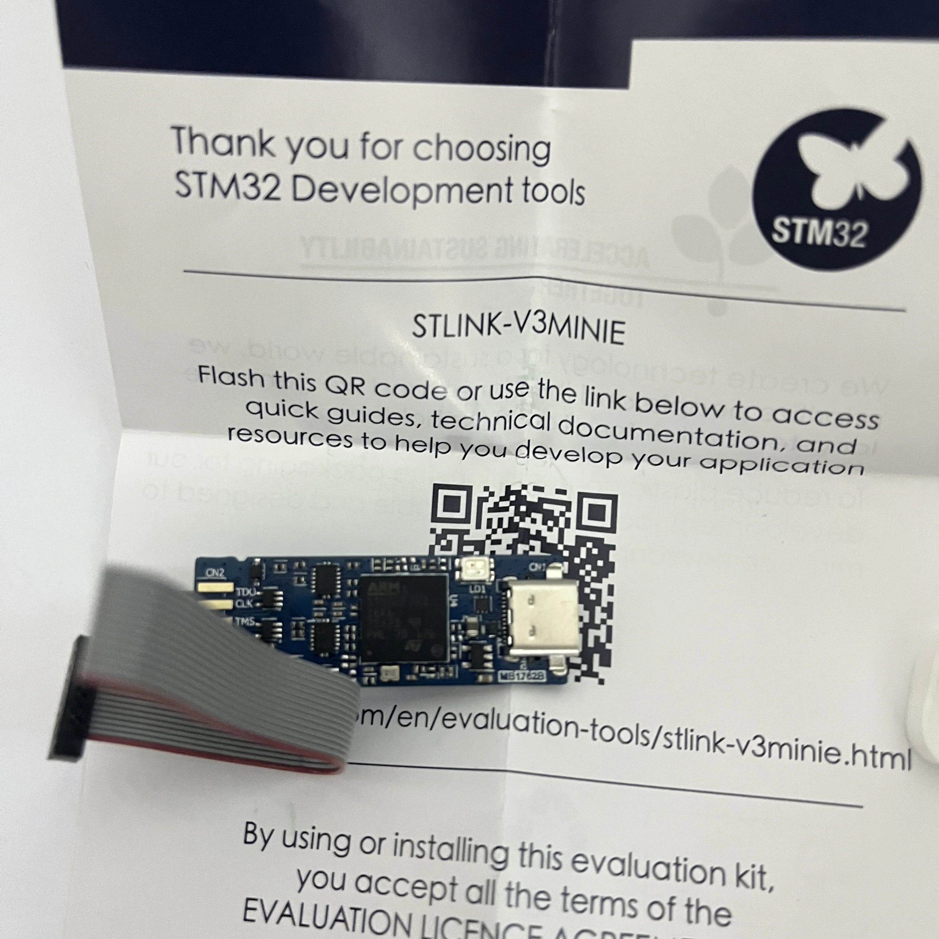 Avada 1PCS  STLINK-V3MINIE STLINK-V3 compact stand-alone in-circuit debugger and programmer for STM32 mini probe STLINK V3MINI 2