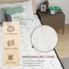 Fiberglass Free/Medium Firm Spring Mattress/Twin Size Mattress in a Box/CertiPUR-US Certified/Cool Sleep Pressure Relief 4