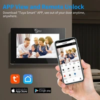 ANJIELO Fingerprint 5in1 Unlock Wifi Doorbell Video Intercom System for Home Doorphone Tuya Smart 1080P Monitor Security Protect - Image 3