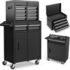 Tool Chest Cabinet Rolling- Heavy Duty Material & Lockable Top-Box & Storage Cabinet for Garage and Workshop - 5-Draw 1