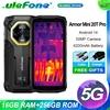 Ulefone Armor Mini 20T Pro 5G Rugged Thermal lmaging By FLIR® 16GB+256GB 4.7" Display LED Light Android 14 6200mAh 33W Global 1
