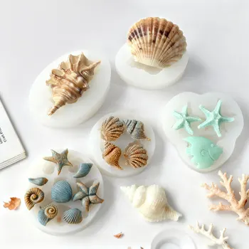 Ocean Shell Silicone Mold 1