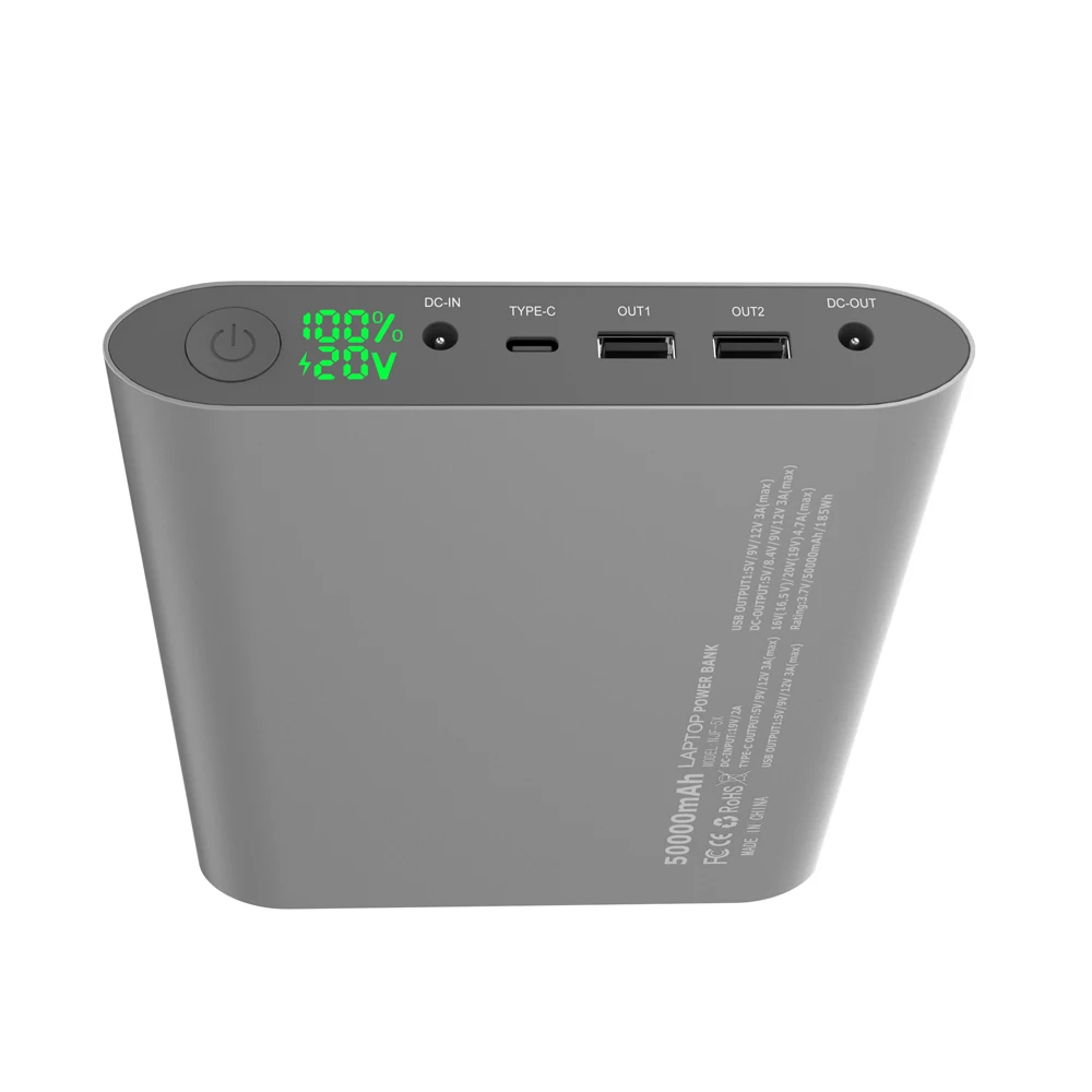 Universal Ce Rohs batterie externe 60000mah Banque d'alimentation