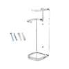 1pc Acrylic Clear Light Saber Stand Simple Sword Organizer For Exhibition Hall Restaurant Wall Mount Storage Rack With Screws 3
