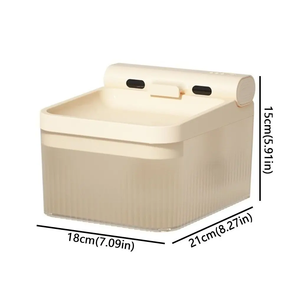 Triple Filtered Cat Automatic Water Fountain Silent Operation USB Electric Pet Water Dispenser Smart Large Capacity Water Bowl