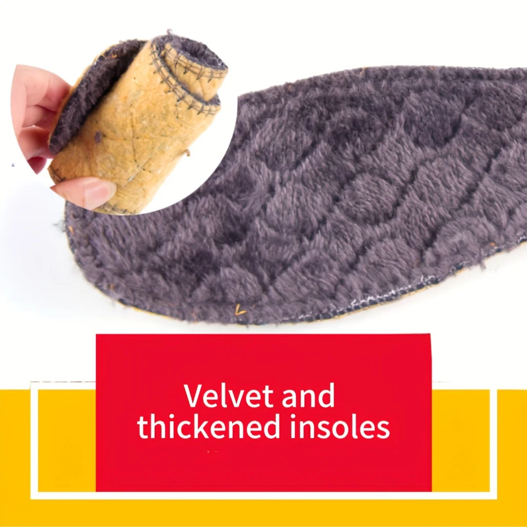 Men’s Warm Zipper Snow Boots 6